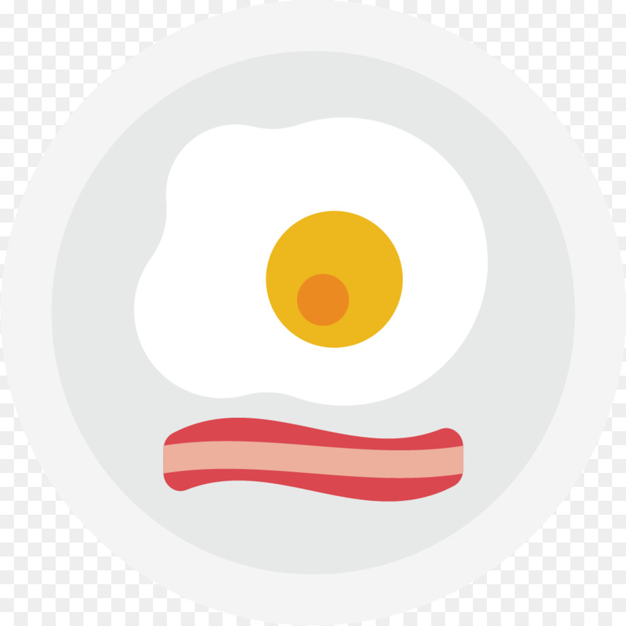 Oeuf Et Bacon，Plaque PNG