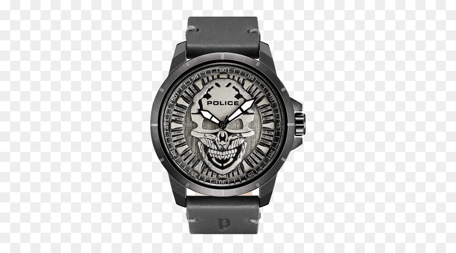 Montre Crâne，Police PNG