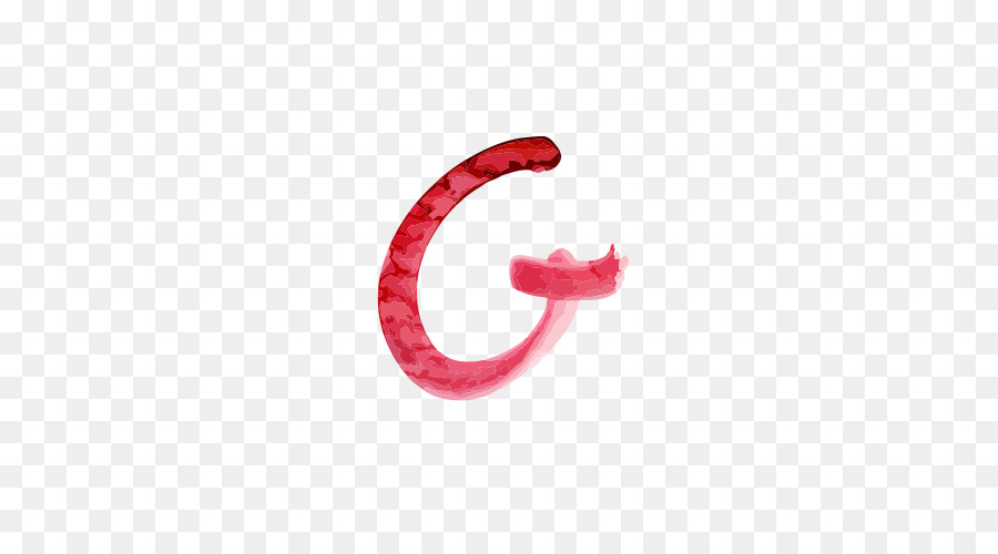 Lettre Rouge G，Alphabet PNG