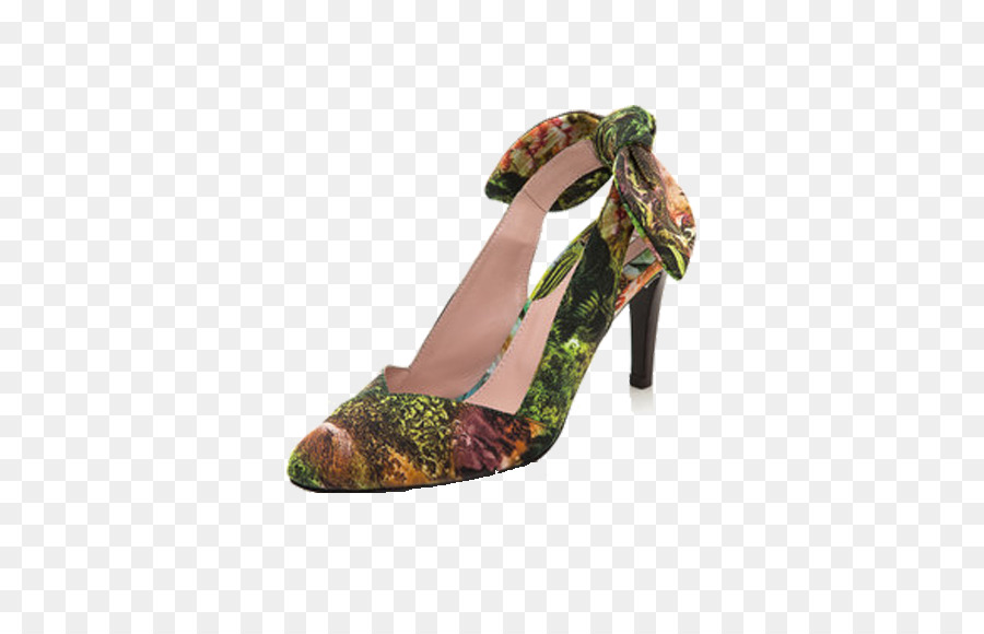 Chaussure à Talons Hauts，Coloré PNG