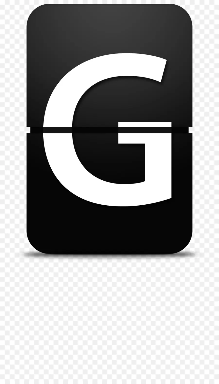 Lettre G，Noir PNG