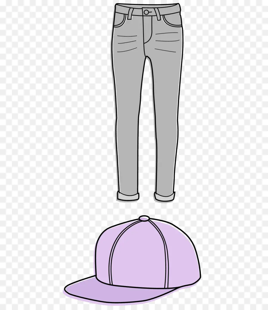 Jeans Et Casquette，Jeans PNG