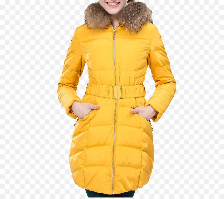 Manteau Jaune，Veste PNG