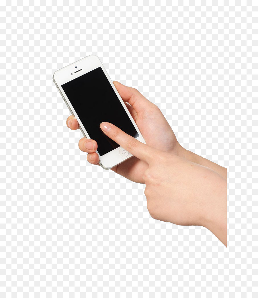 Smartphone，Mains PNG