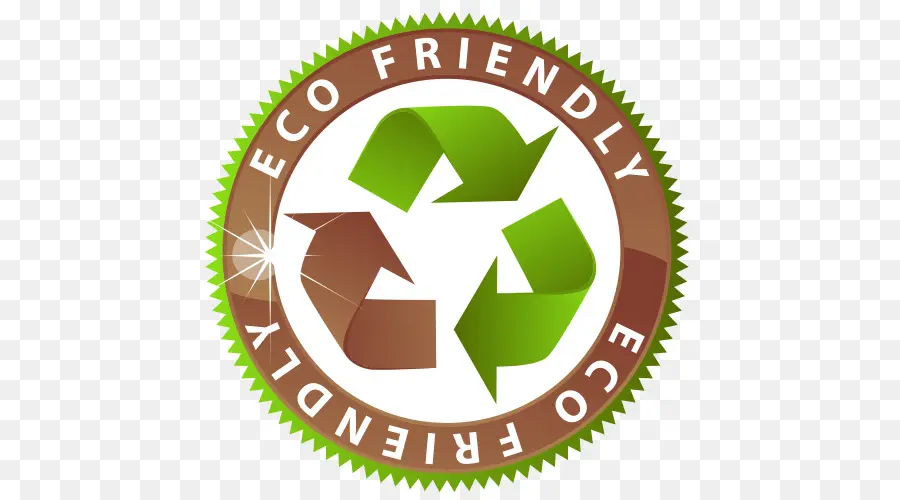 Badge écologique，Recyclage PNG