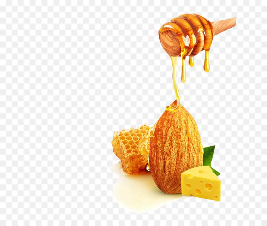 Miel Et Amande，Fromage PNG