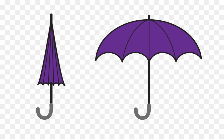 Parapluie Violet，Pluie PNG