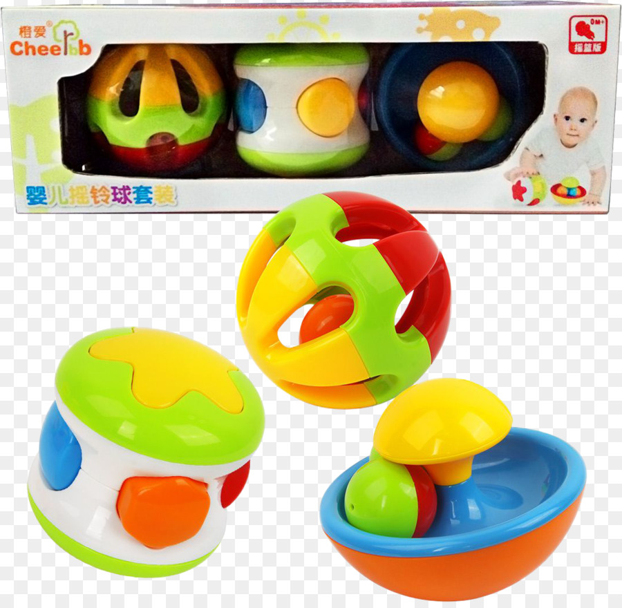 Jouets Pour Bébé，Coloré PNG