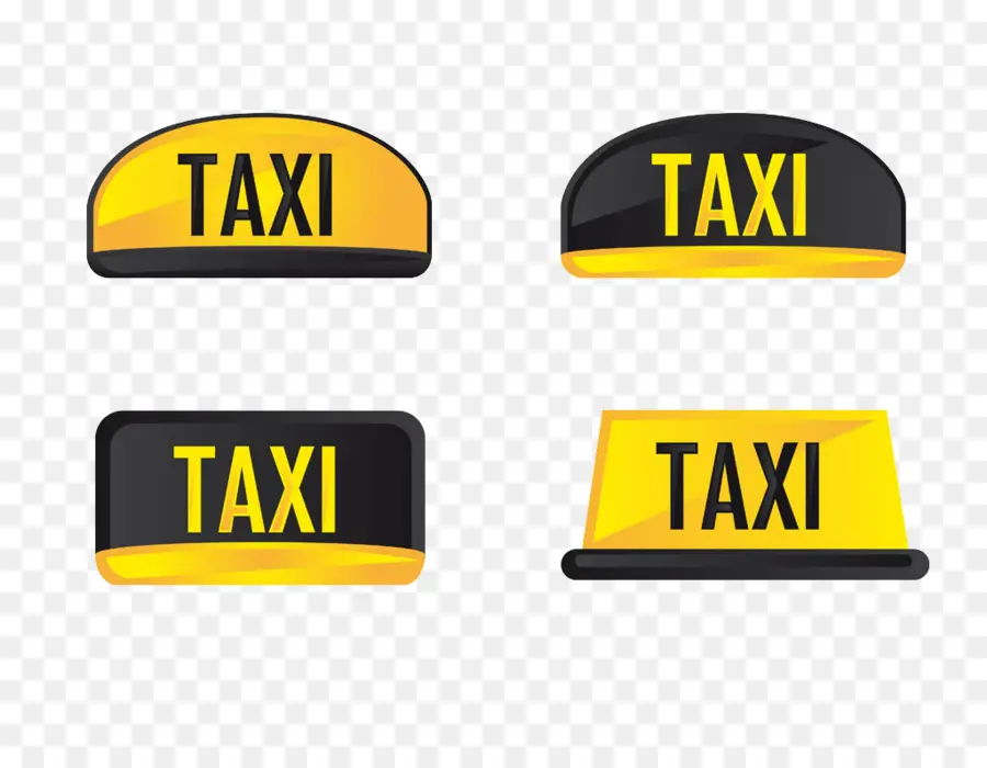 Taxi，Cabine Jaune PNG