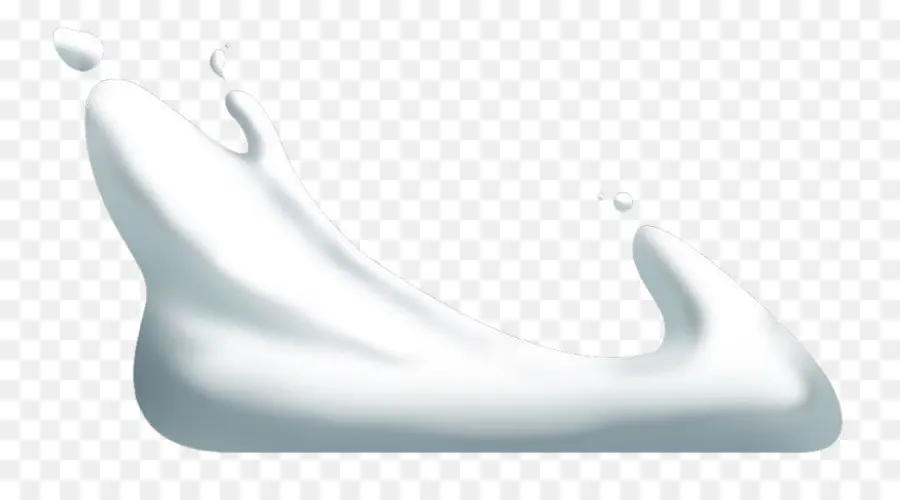 Éclaboussure De Lait，Blanc PNG