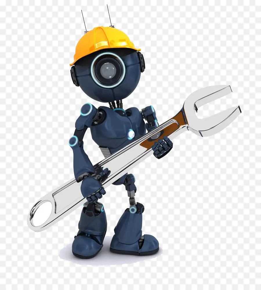 Robot Avec Clé，Casque PNG