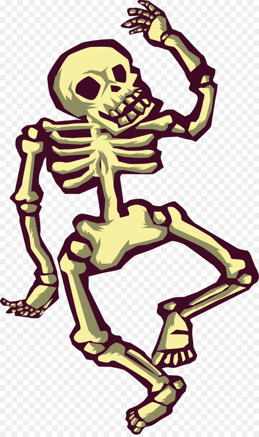 Squelette，Danse PNG