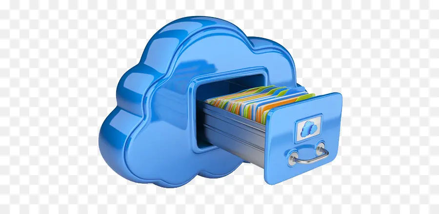 Stockage En Ligne，Cloud Computing PNG