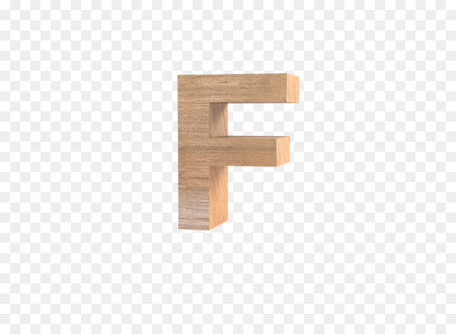 Lettre F En Bois，Bloc PNG