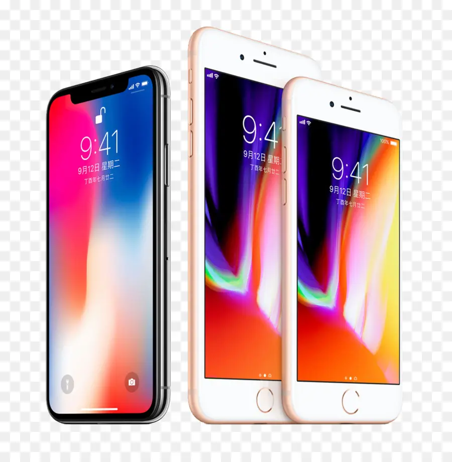 Iphone 8，Iphone X PNG