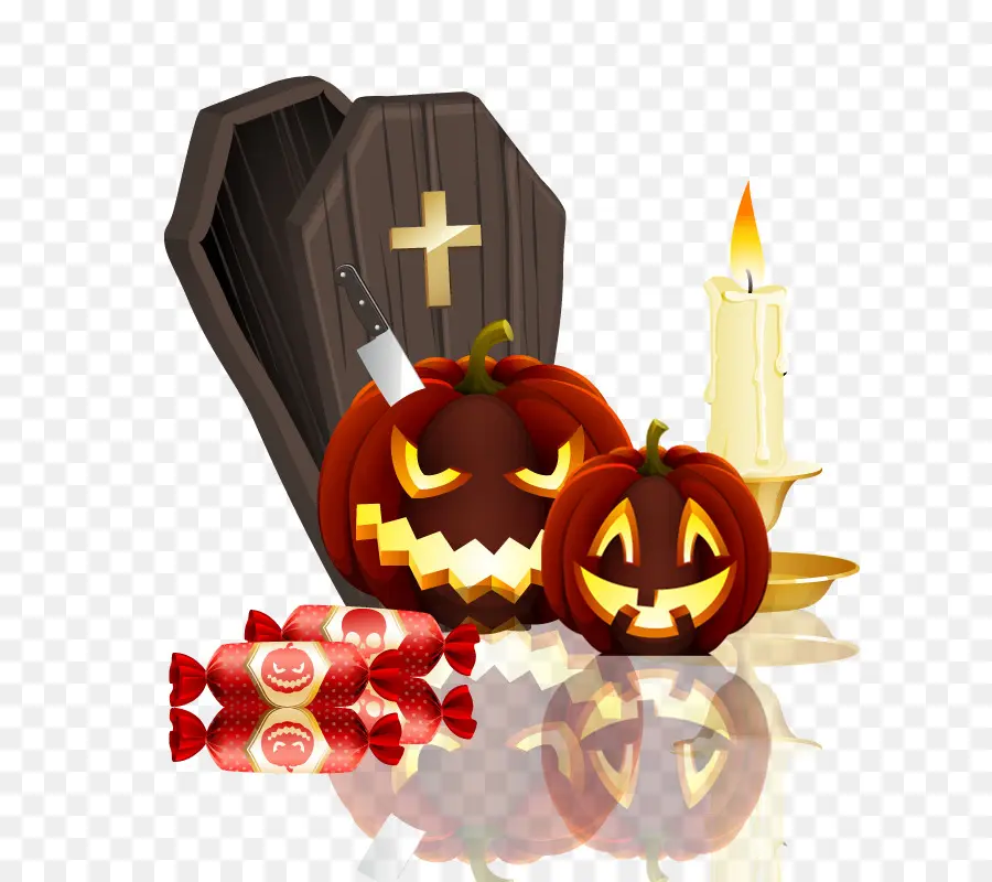 Citrouilles D'halloween，Citrouilles Lanternes PNG