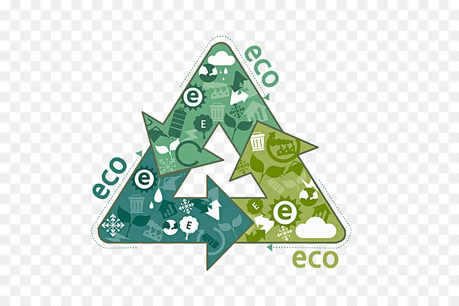 Symbole De Recyclage，Écologique PNG