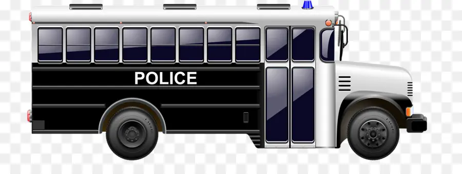 Autobus De Police，Application De La Loi PNG