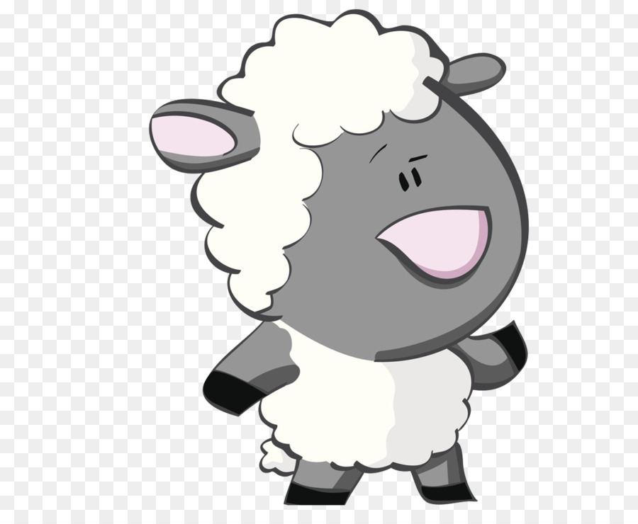 Mouton Mignon，Dessin Animé PNG