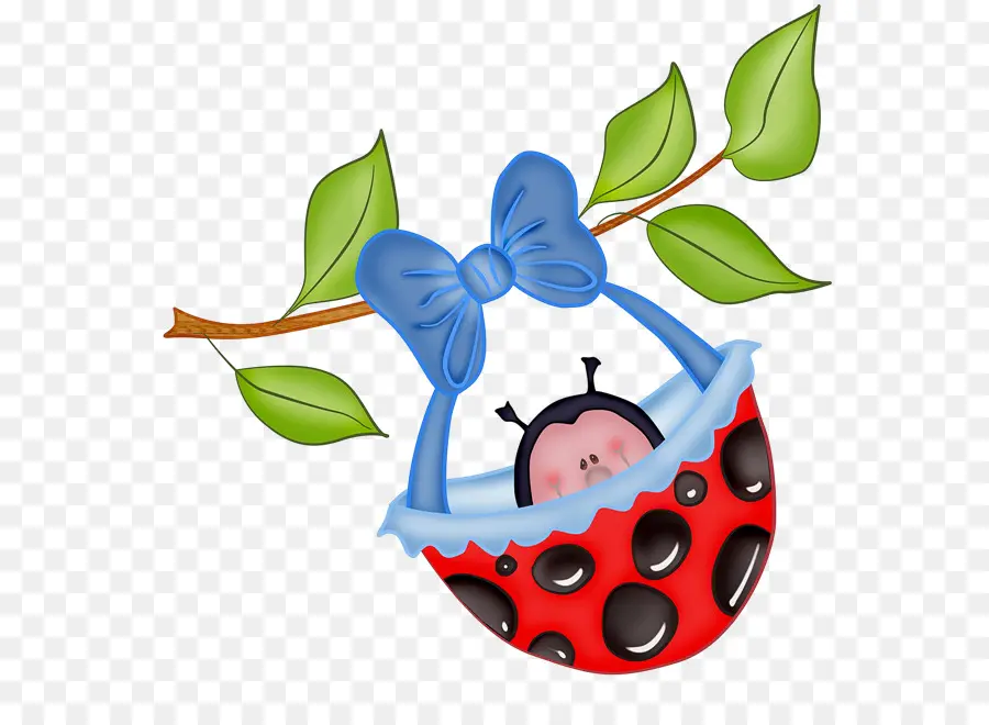 Illustration Mignonne De Coccinelle，Insecte PNG