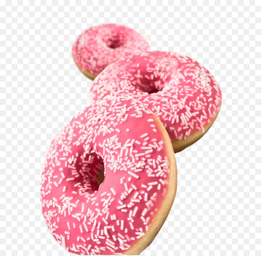 Donut，Glaçage Rose PNG