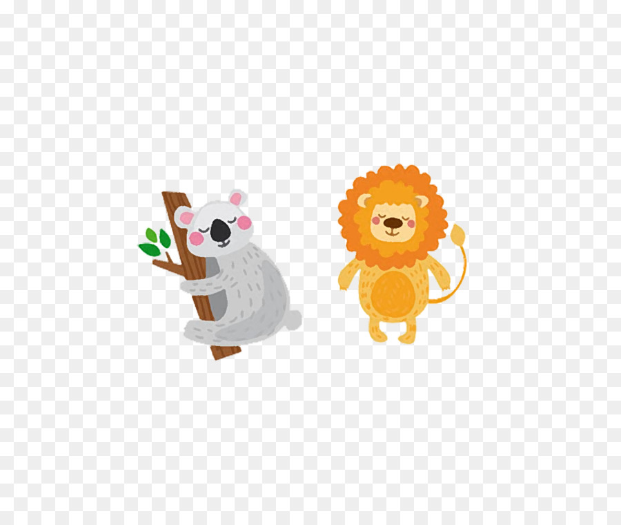 Koala，Lion PNG