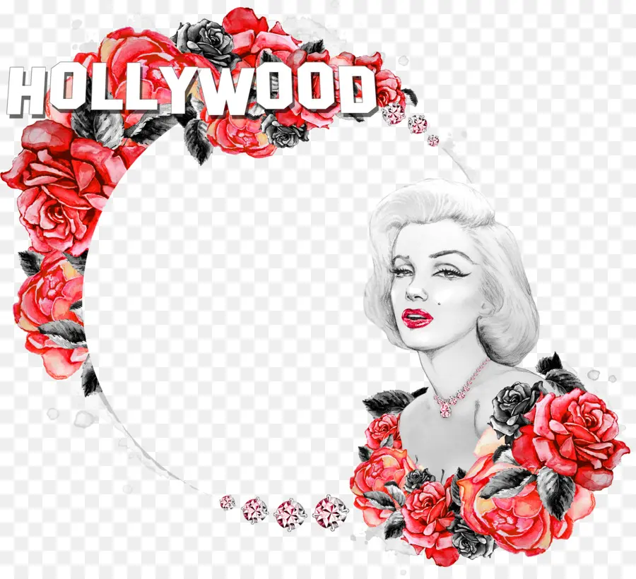 Hollywood，Roses PNG