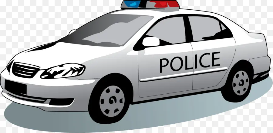 Voiture De Police，Sirène PNG