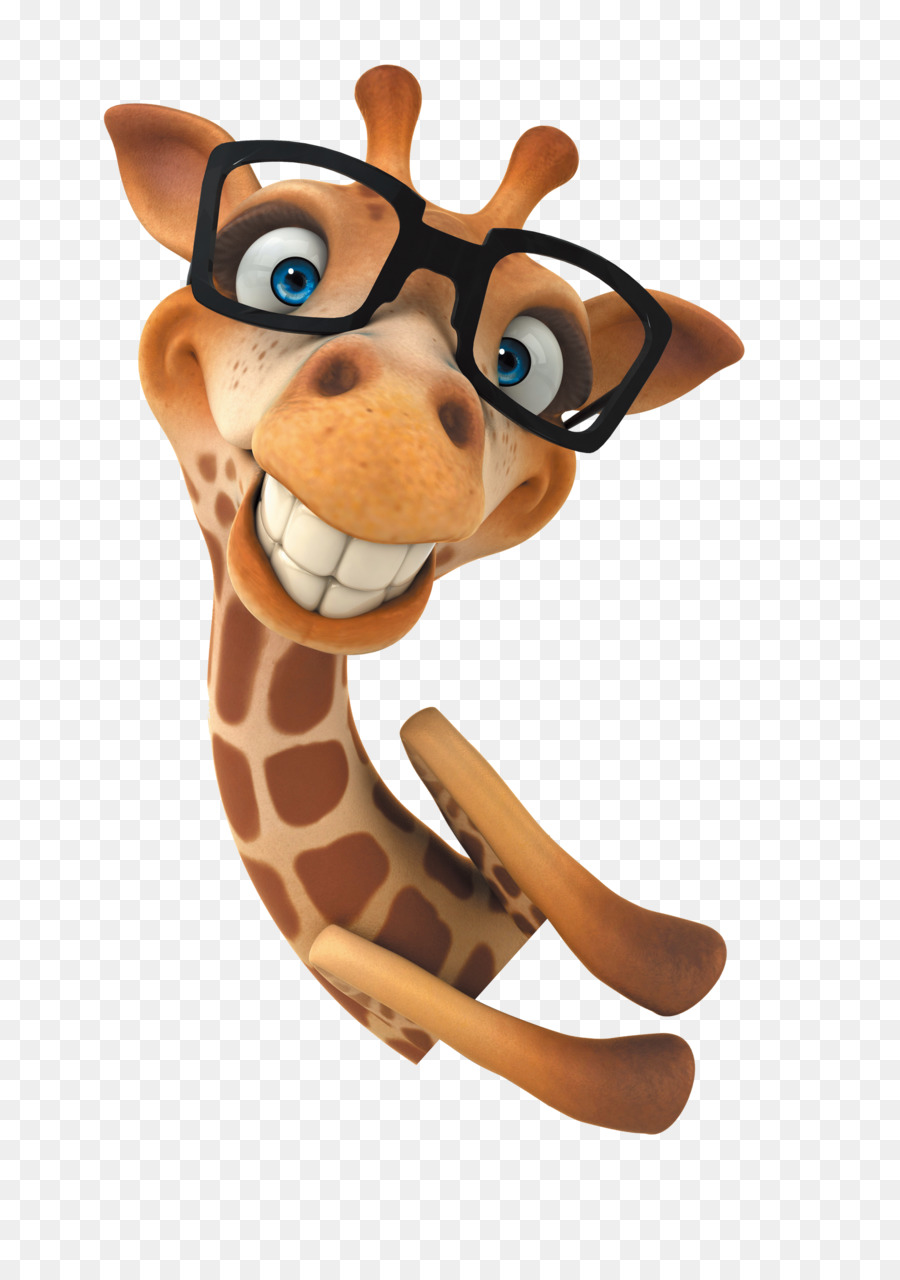 Girafe à Lunettes，Lunettes PNG