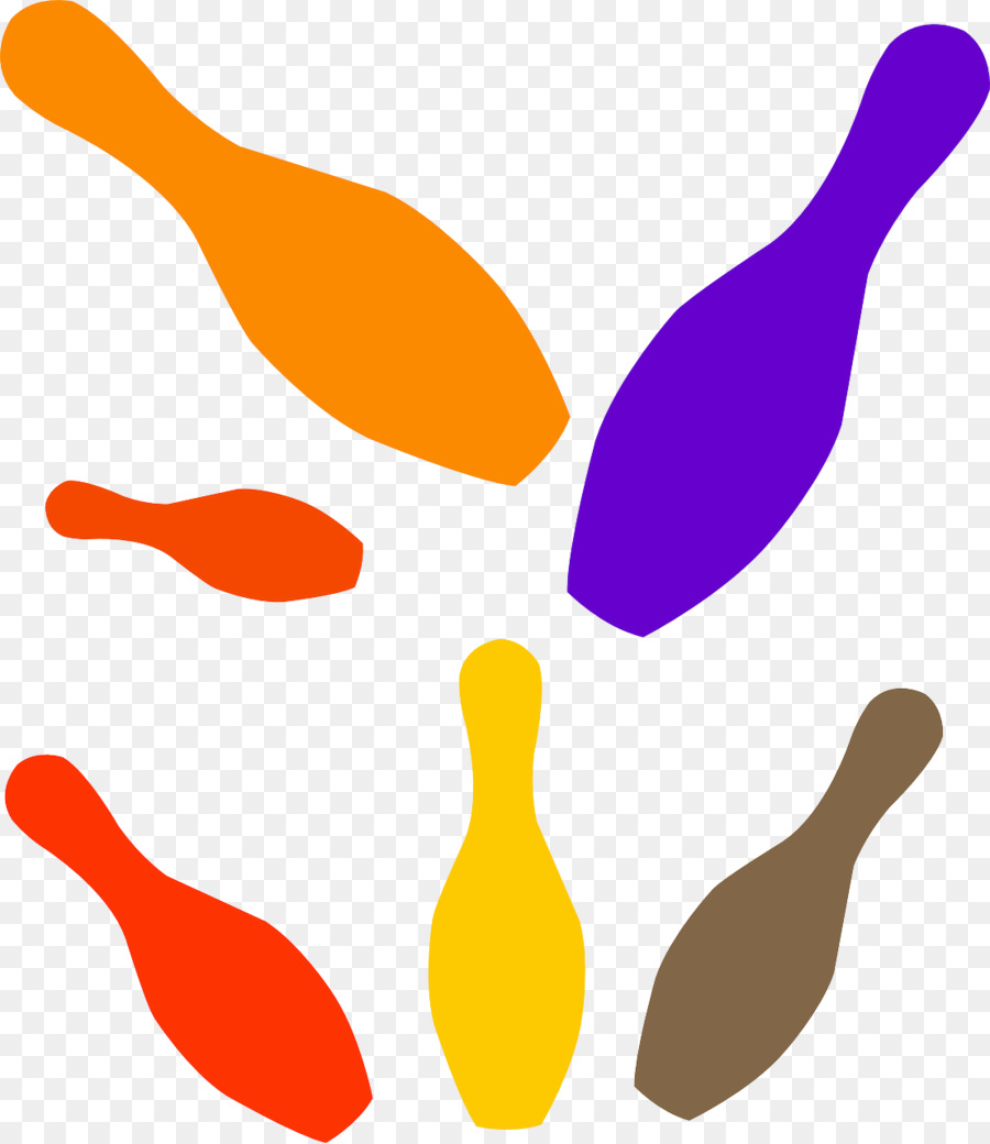 Quilles De Bowling Colorées，Jeu PNG