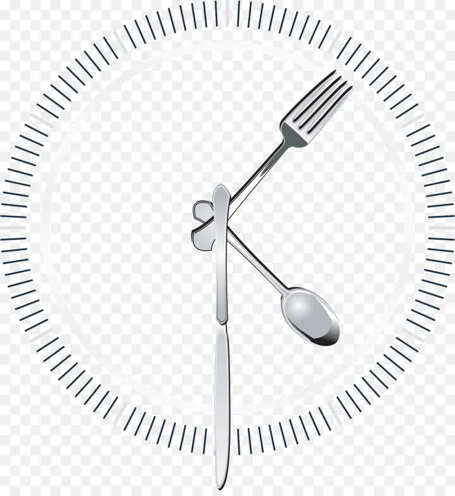 Horloge，Fourchette PNG