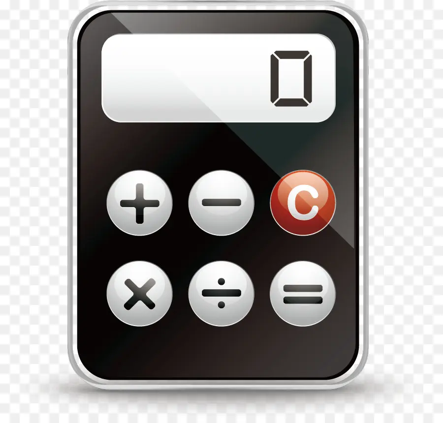 Calculatrice，Boutons PNG