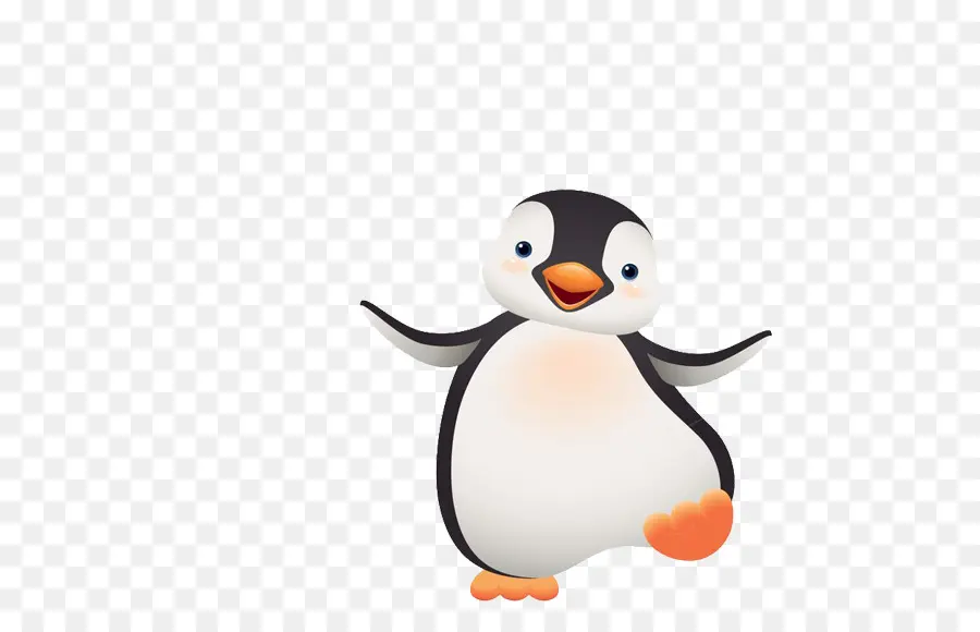Manchot，Le Pingouin Dans La Neige PNG