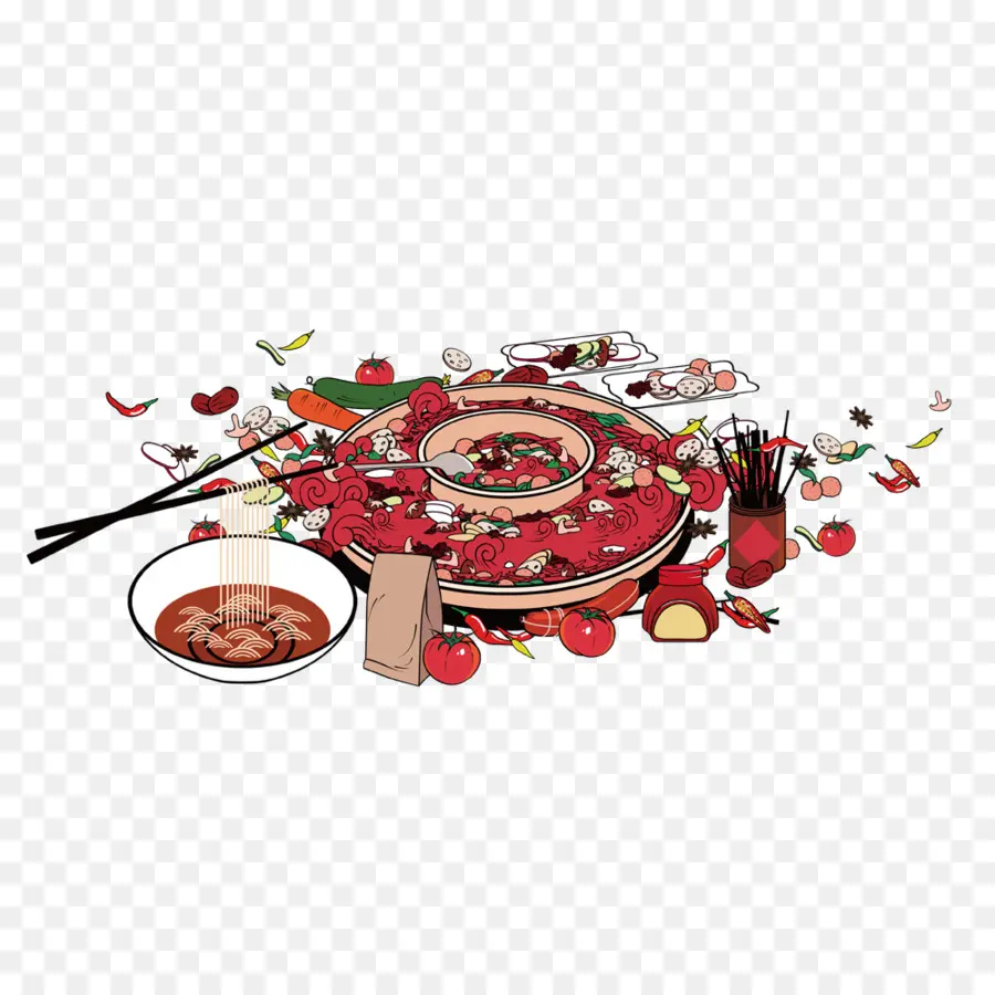 Fondue Chaude，Nouilles PNG