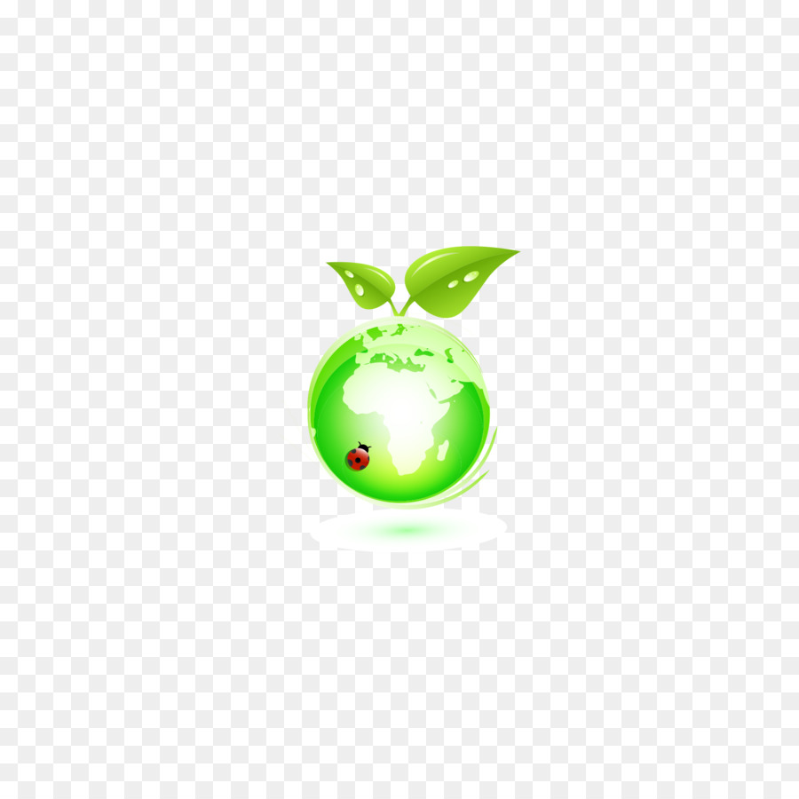 Globe Vert，Feuilles PNG