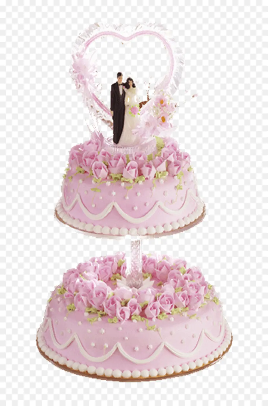 Gâteau De Mariage，Rose PNG