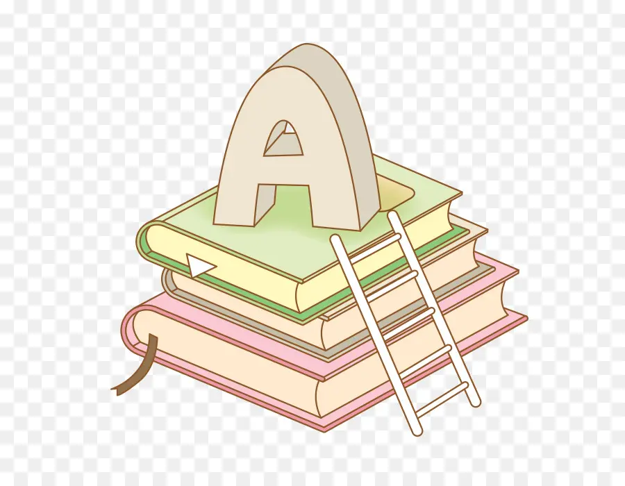 Lettre A Sur Les Livres，Alphabet PNG