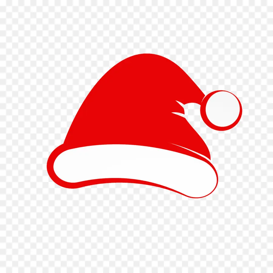 Chapeau De Père Noël Rouge，Noël PNG