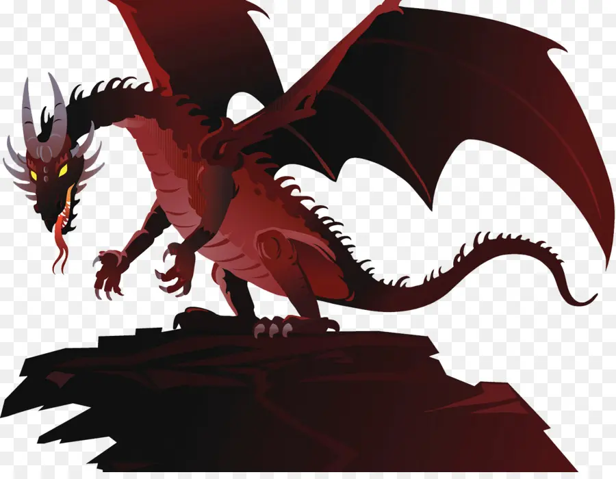 Dragon Rouge，Ailes PNG