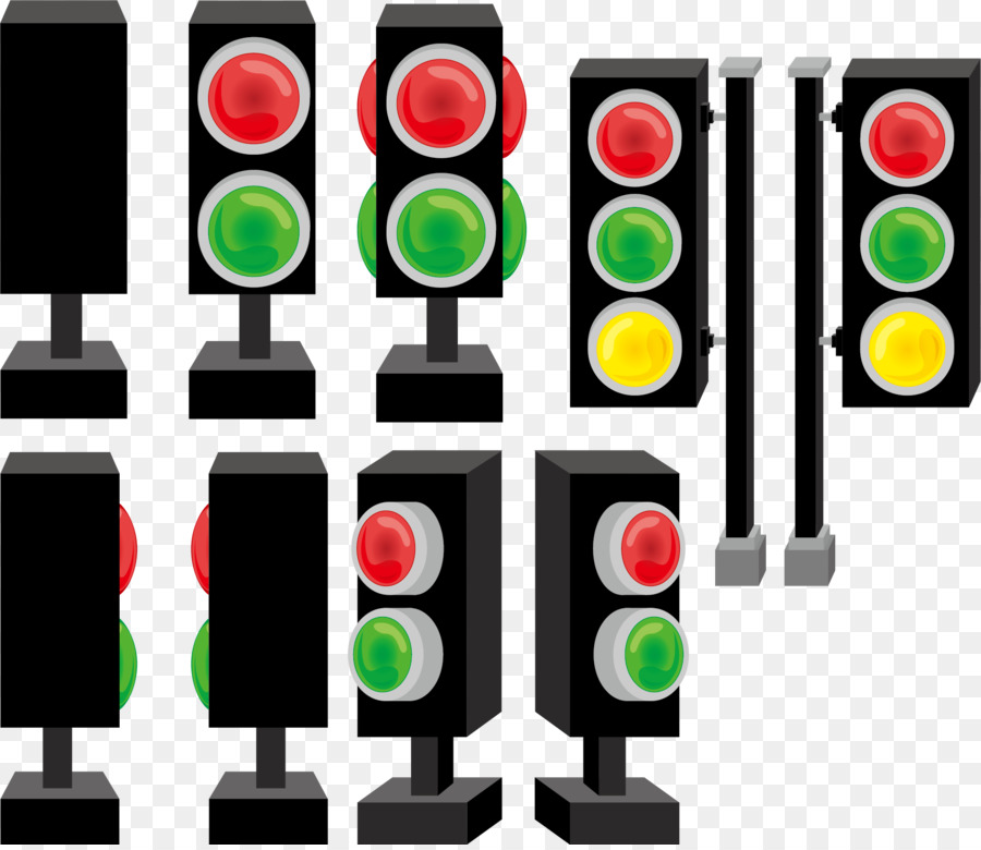 Feu De Circulation，Trafic PNG