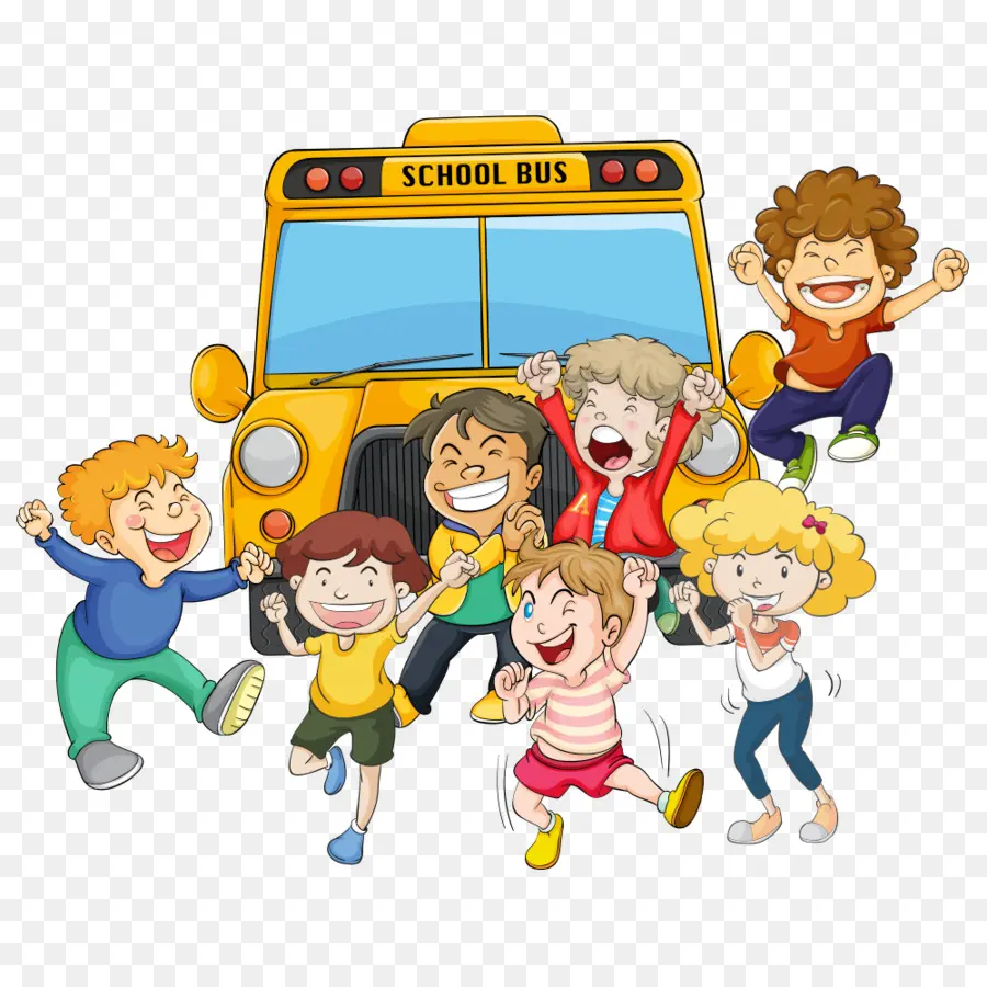 Bus，Enfant PNG