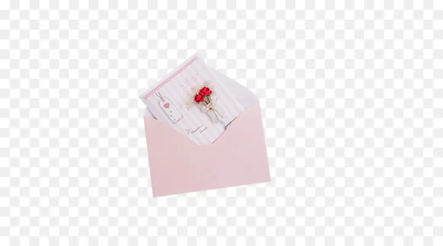 Enveloppe Avec Carte，Mail PNG