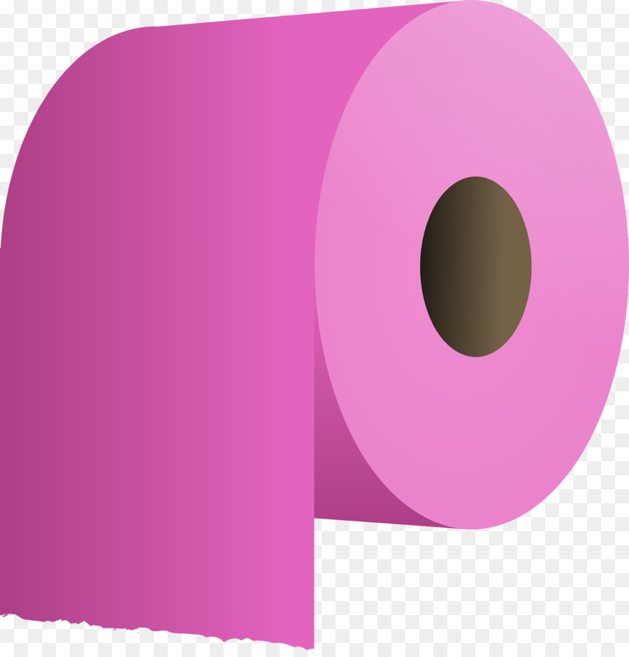 Papier Toilette Rose，Rouler PNG