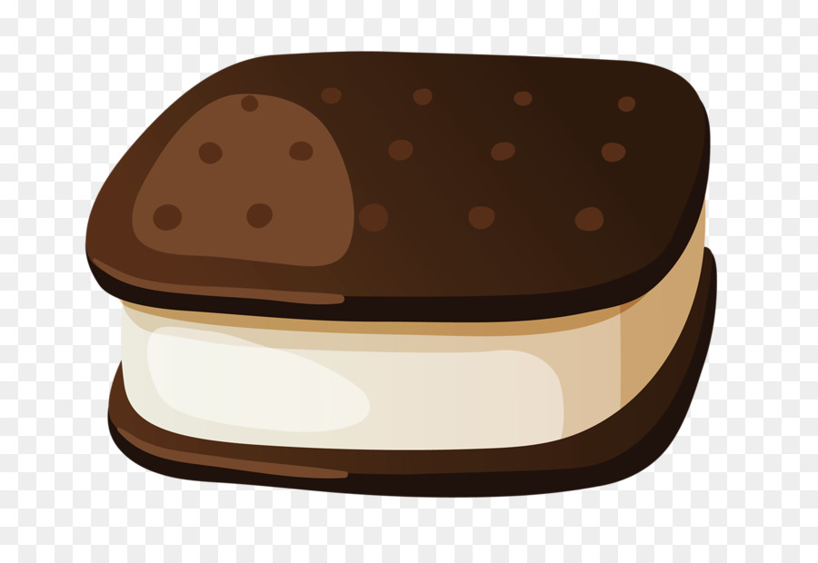 Sandwich à La Crème Glacée，Dessert PNG