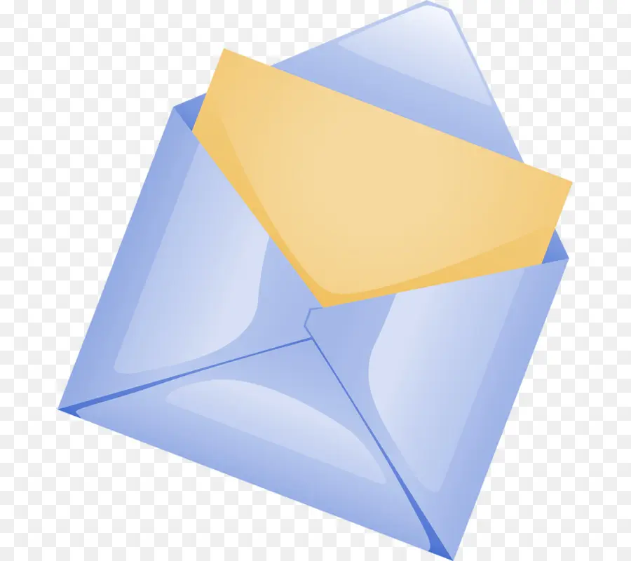 Enveloppe Jaune，Mail PNG