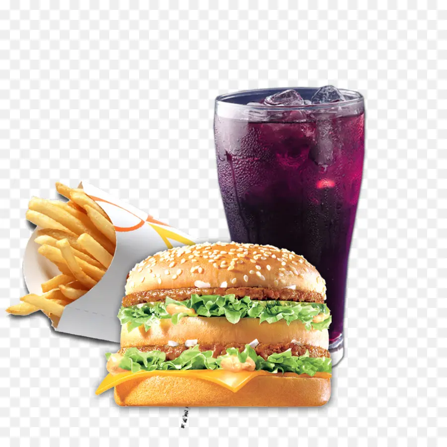 Repas De Restauration Rapide，Hamburger PNG