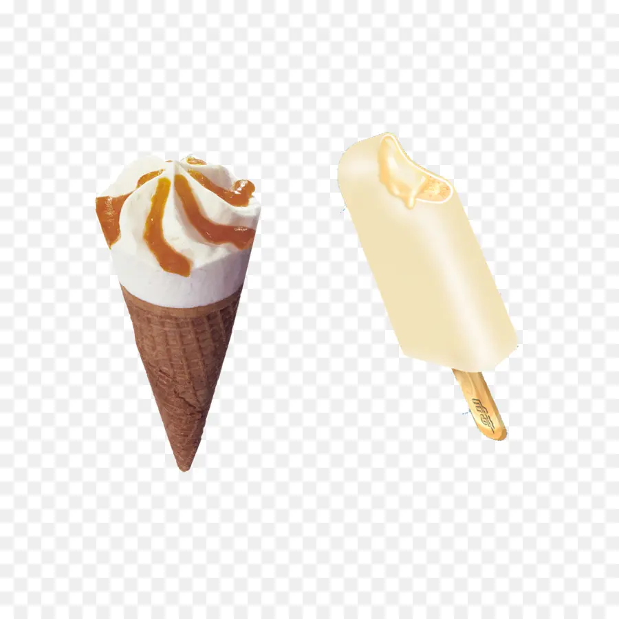 Glace，Cornets De Crème Glacée PNG