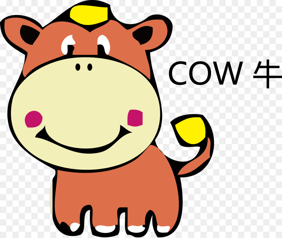 Vache，Dessin Animé PNG