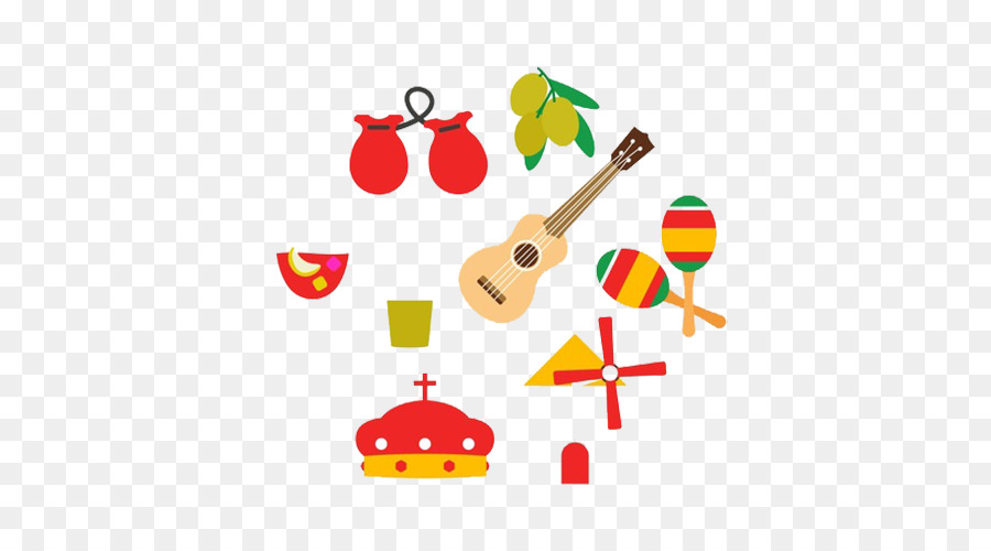 Instruments De Musique，Guitare PNG