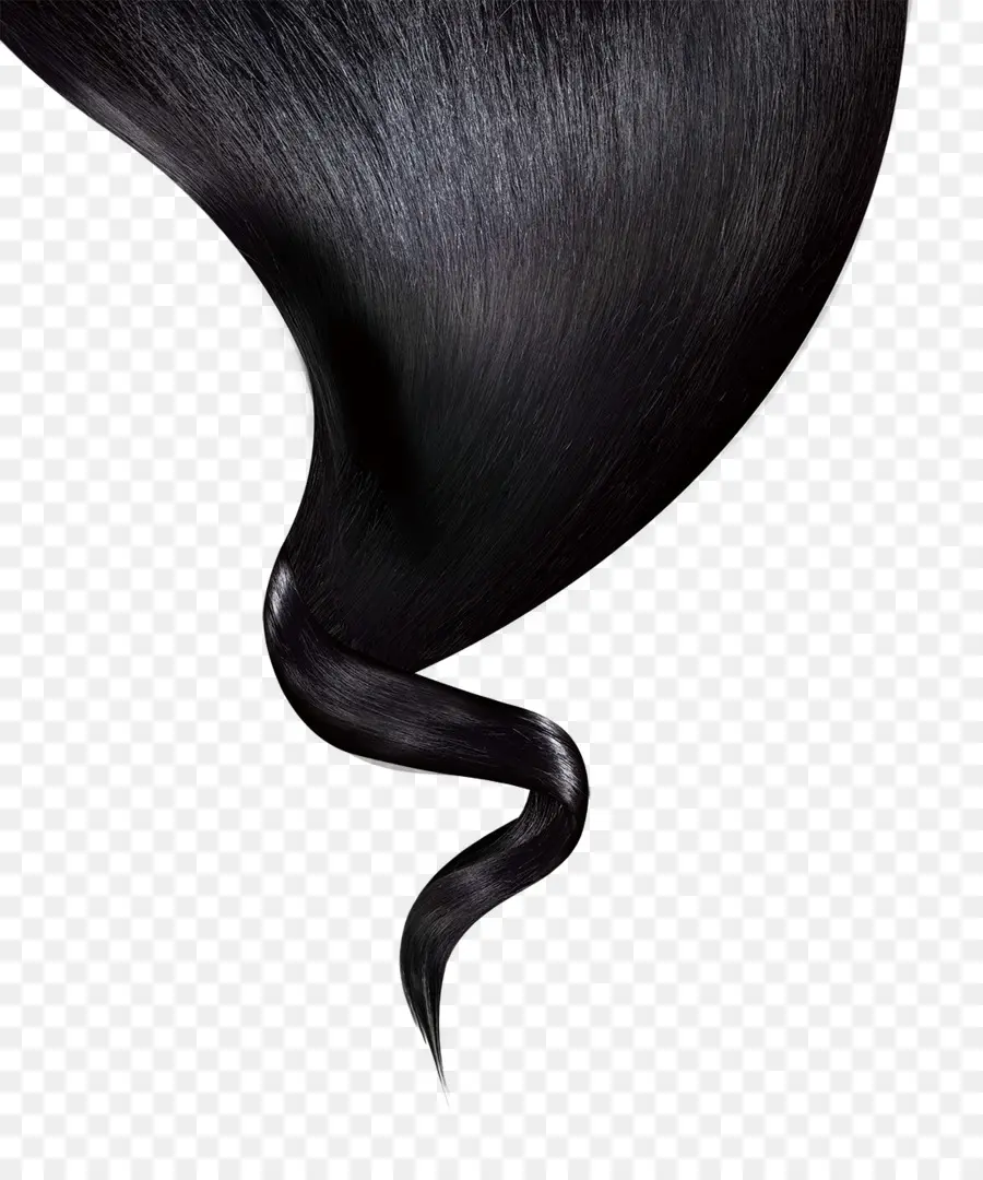 Cheveux Noirs，Boucle PNG